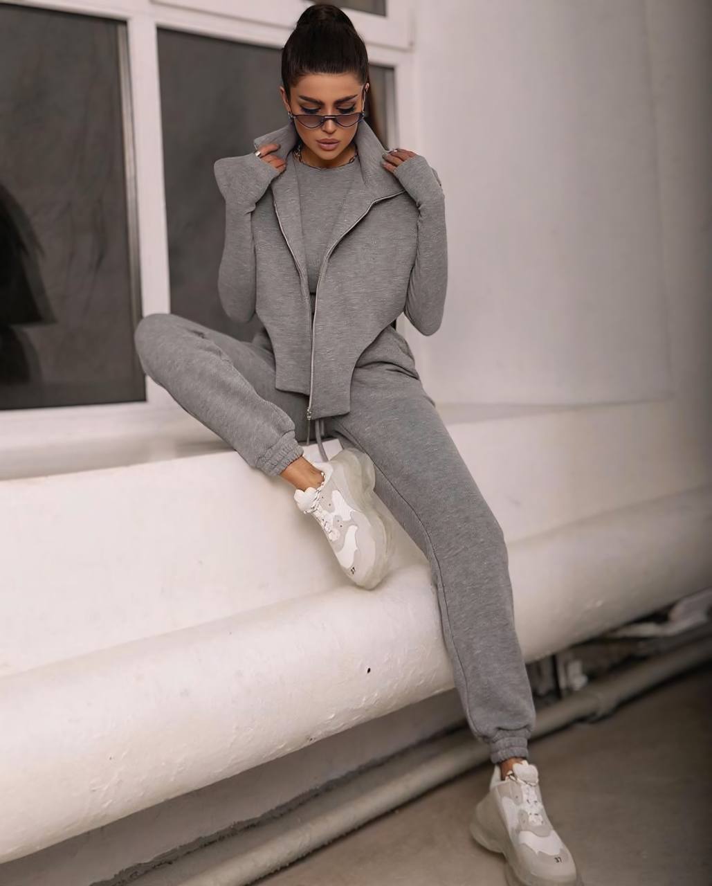 3 pieces grey set