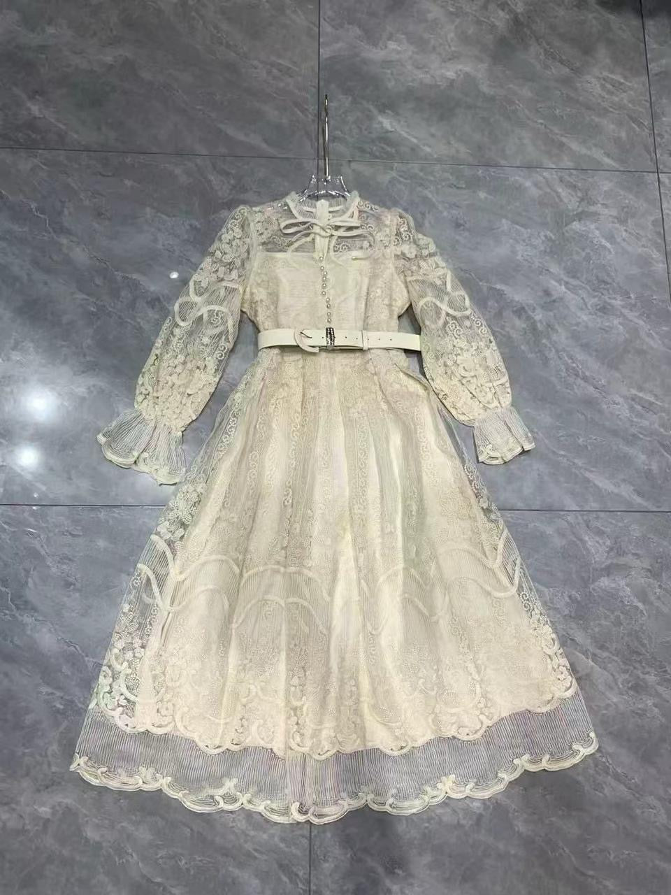 Whimsy Lace Tulle Dress