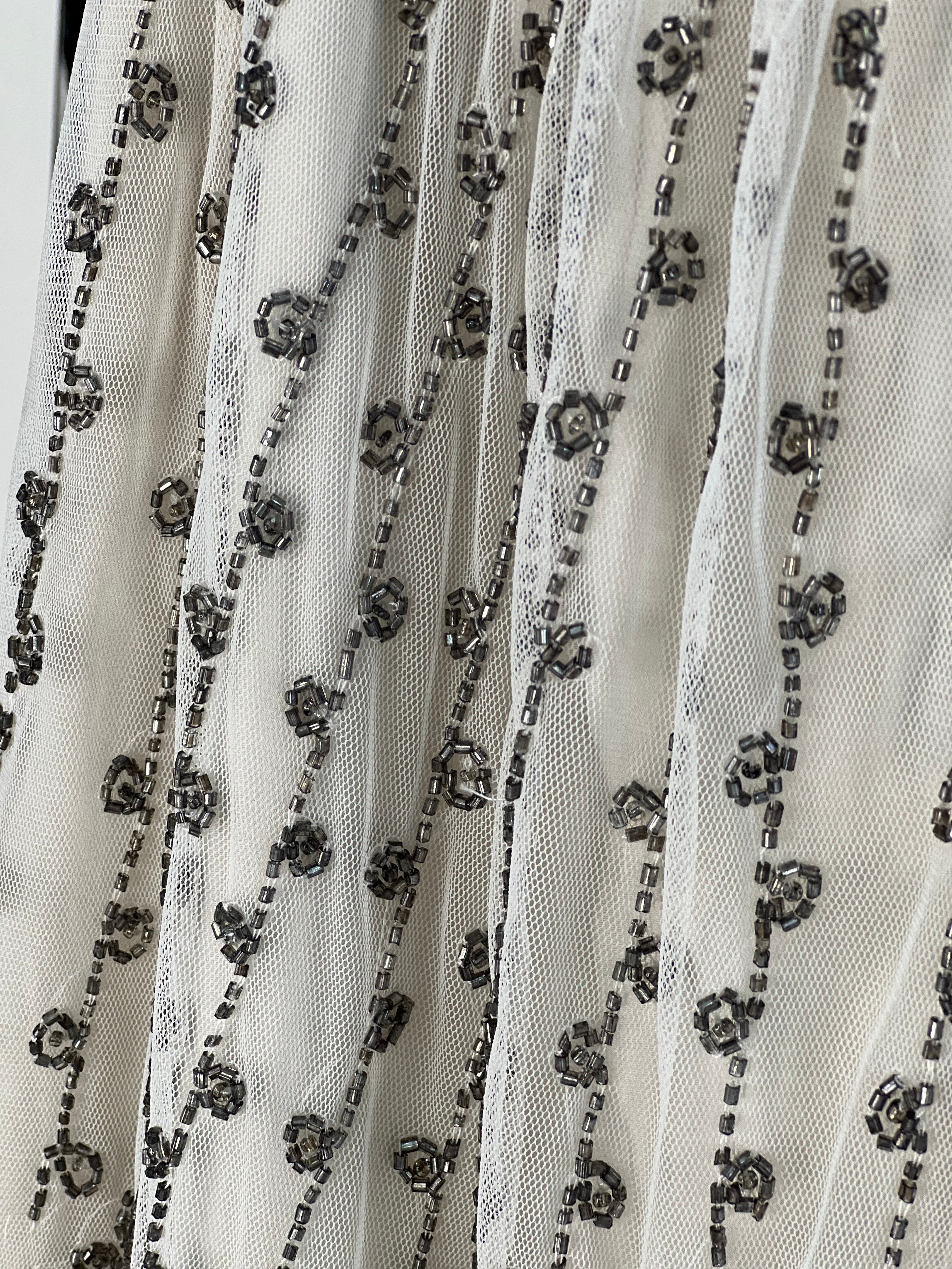 Embellished Elegance Beaded Skirt