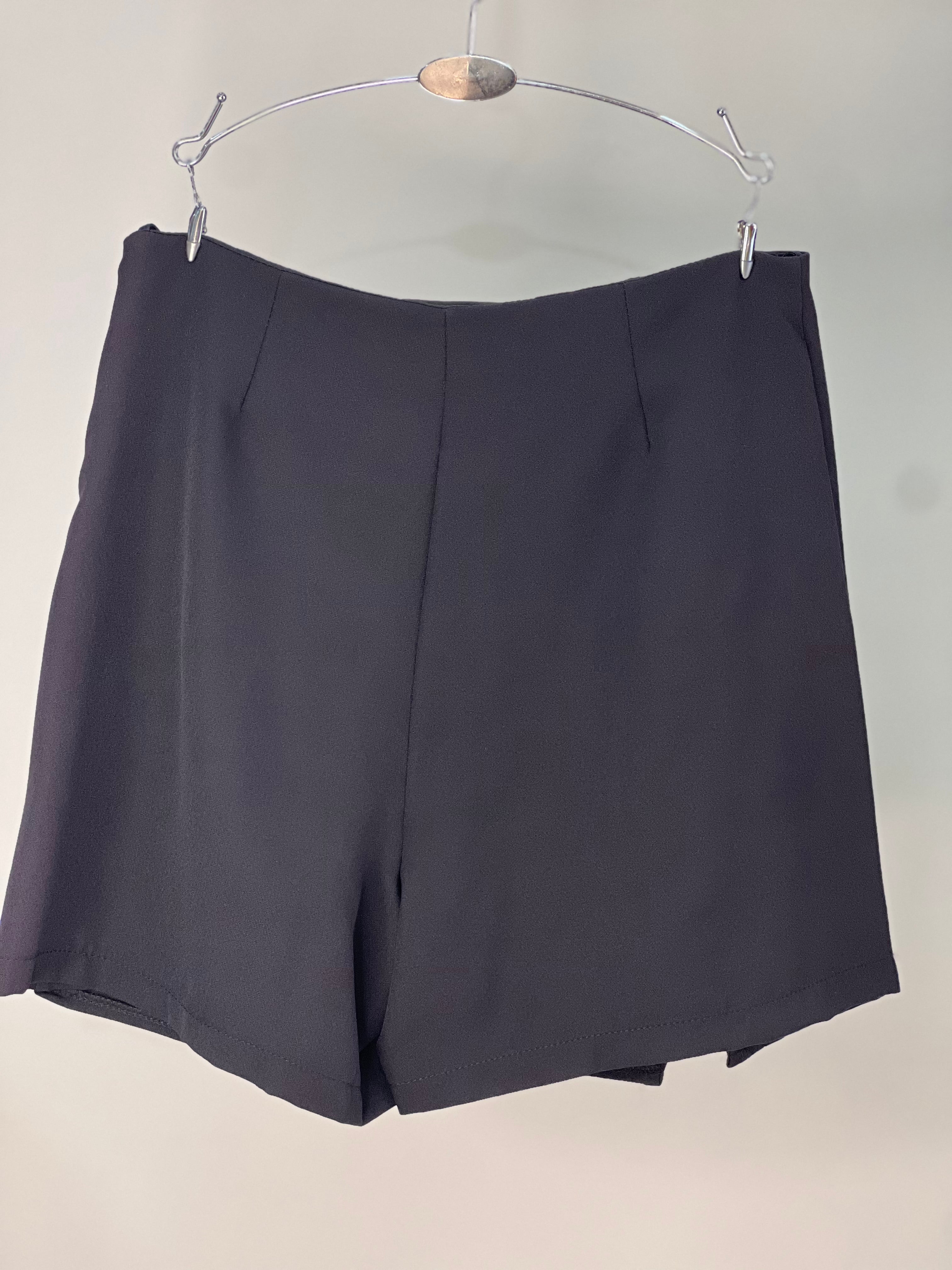 Cotton Skirt-Short Hybrid