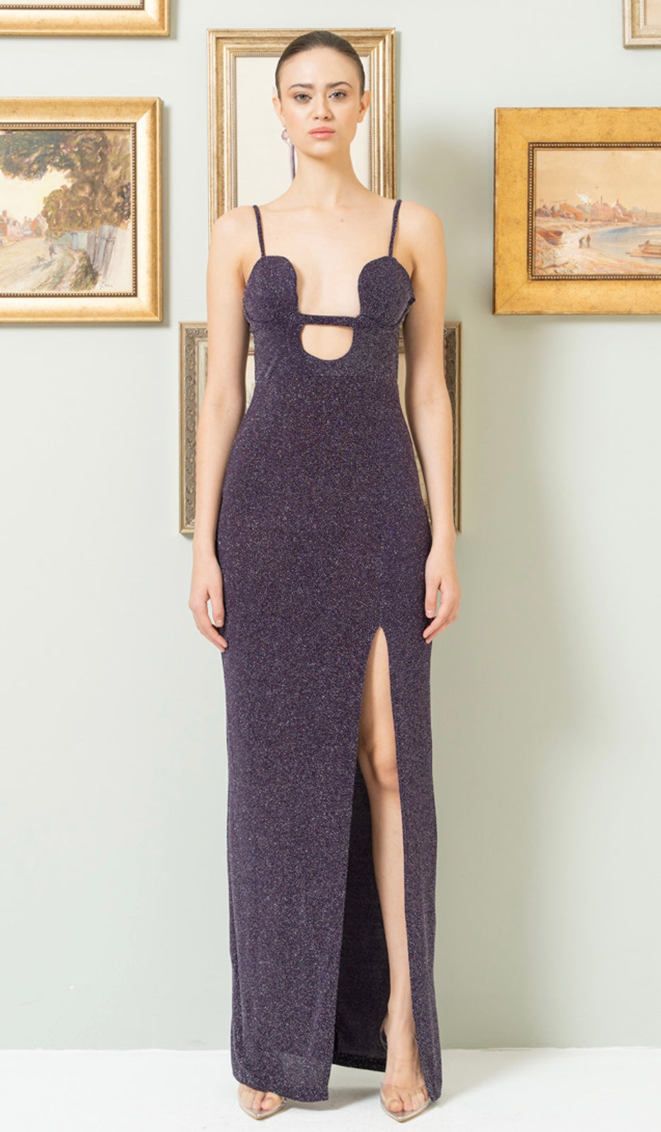 Glitter Glam Gown – Daring & Divine