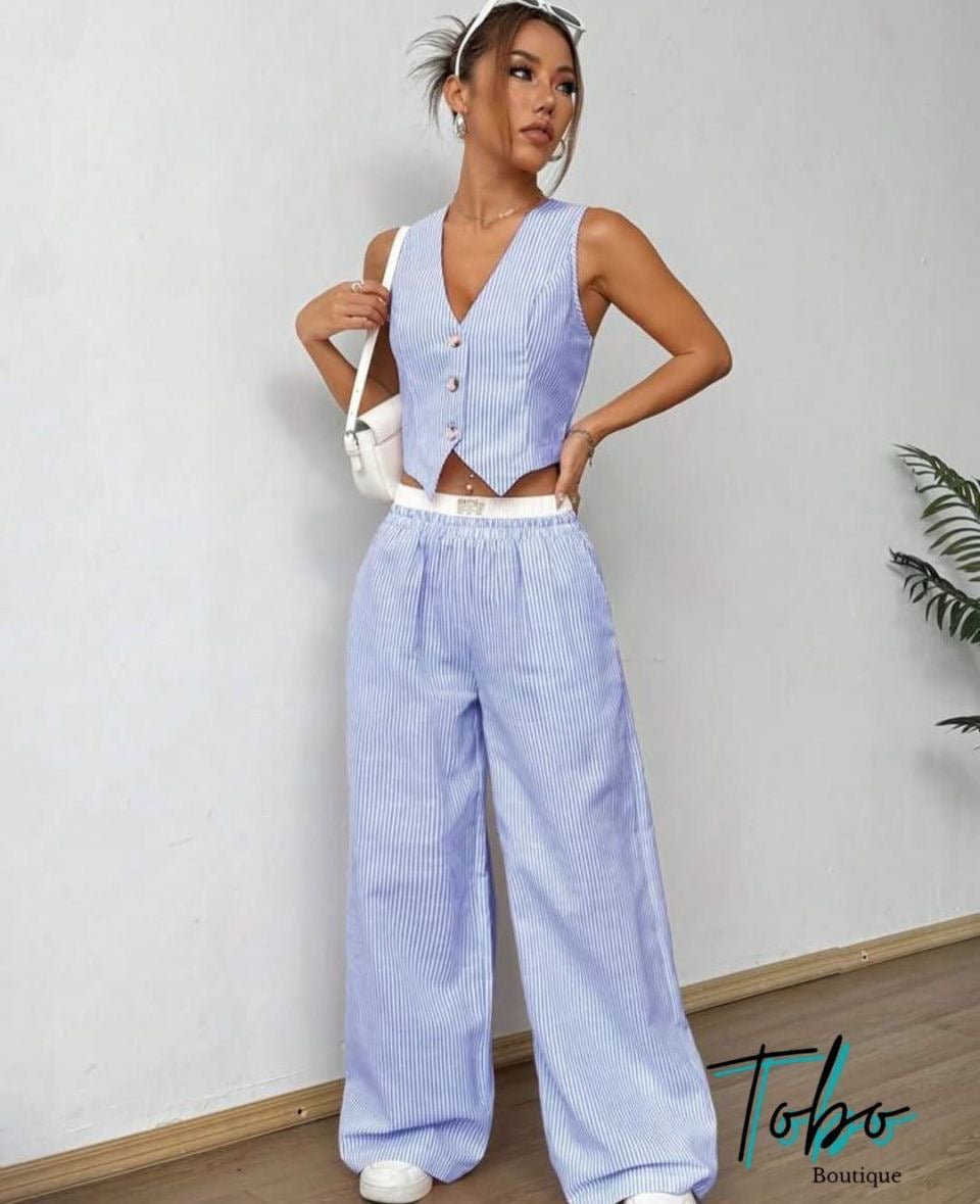 Natural edge linen set