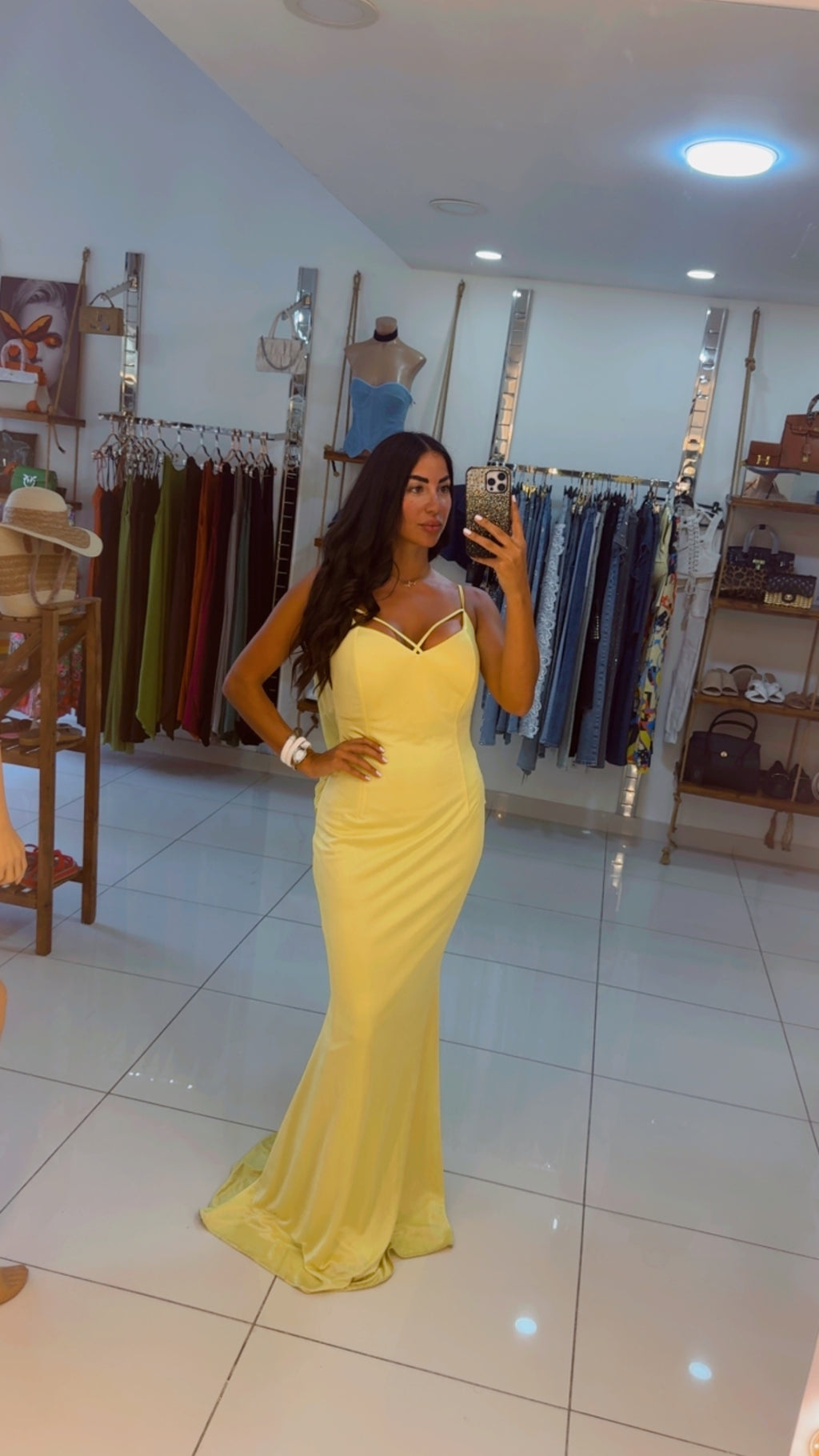 Golden Glow Gown