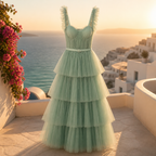 Mint Dream Tulle Gown
