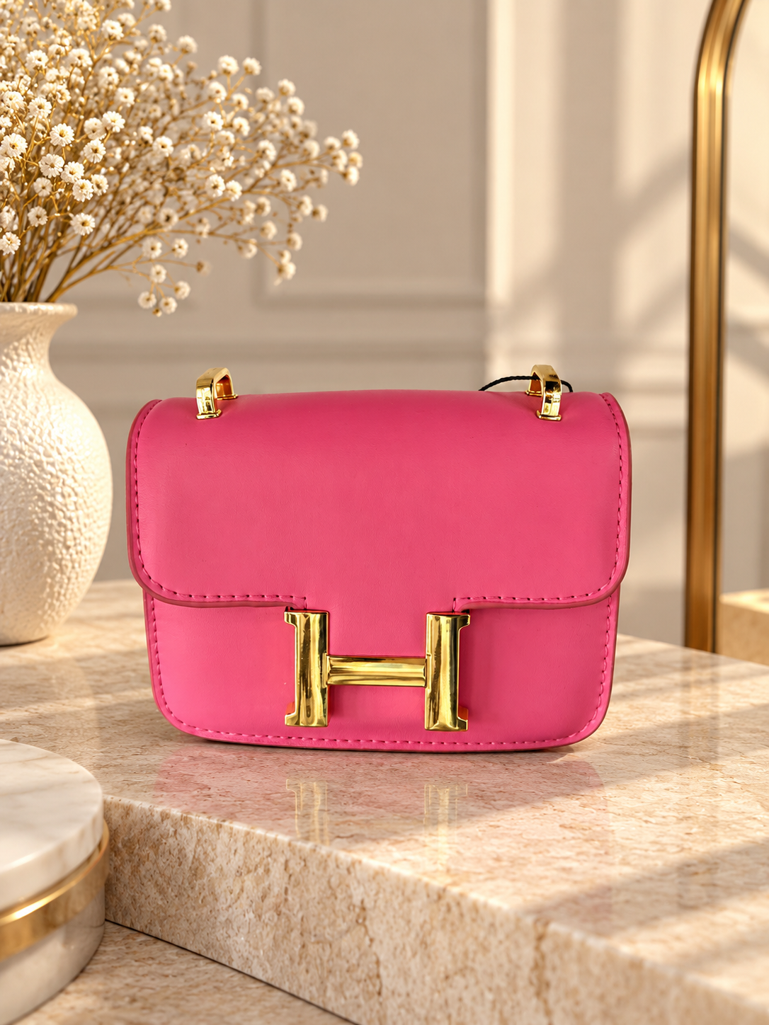 Pink Mini Shoulder Bag