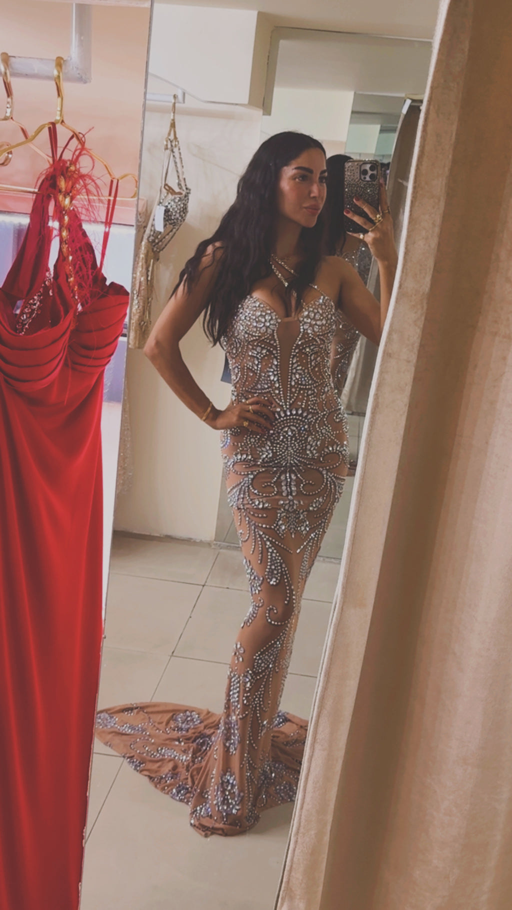 Crystal Radiance Gown