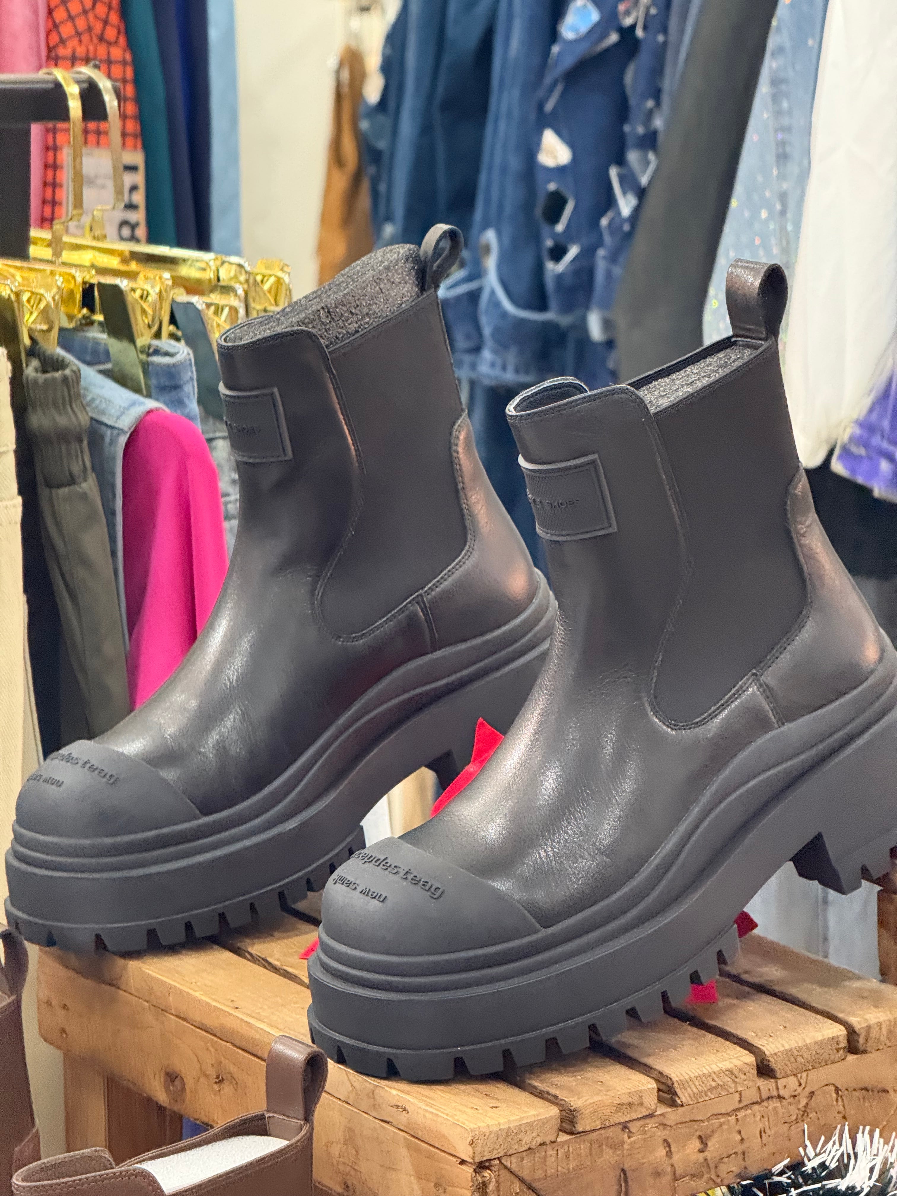 Chunky Waterproof Winter Chelsea Boots