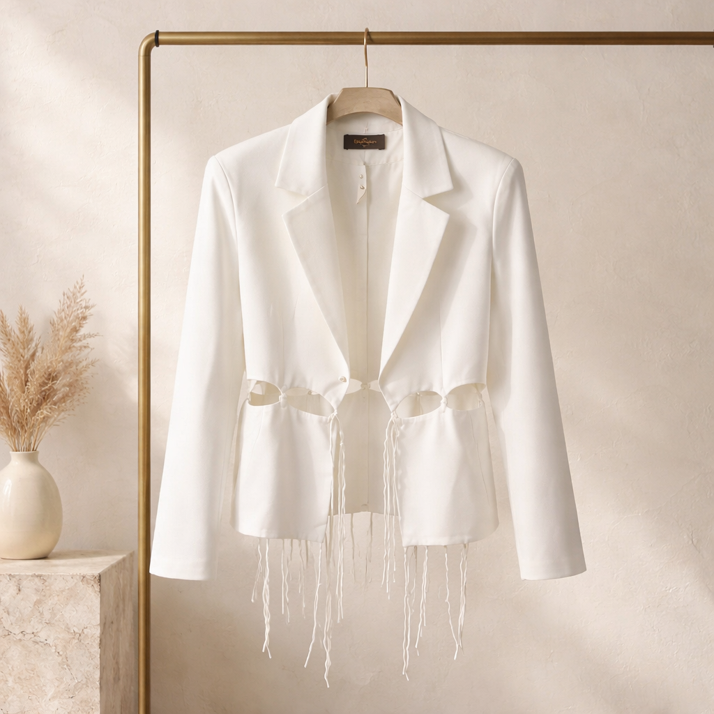 White Elegance Blazer 🤍