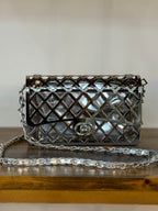 Silver Luxe Bag