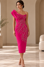 Crystal Embellished Bandage Dress