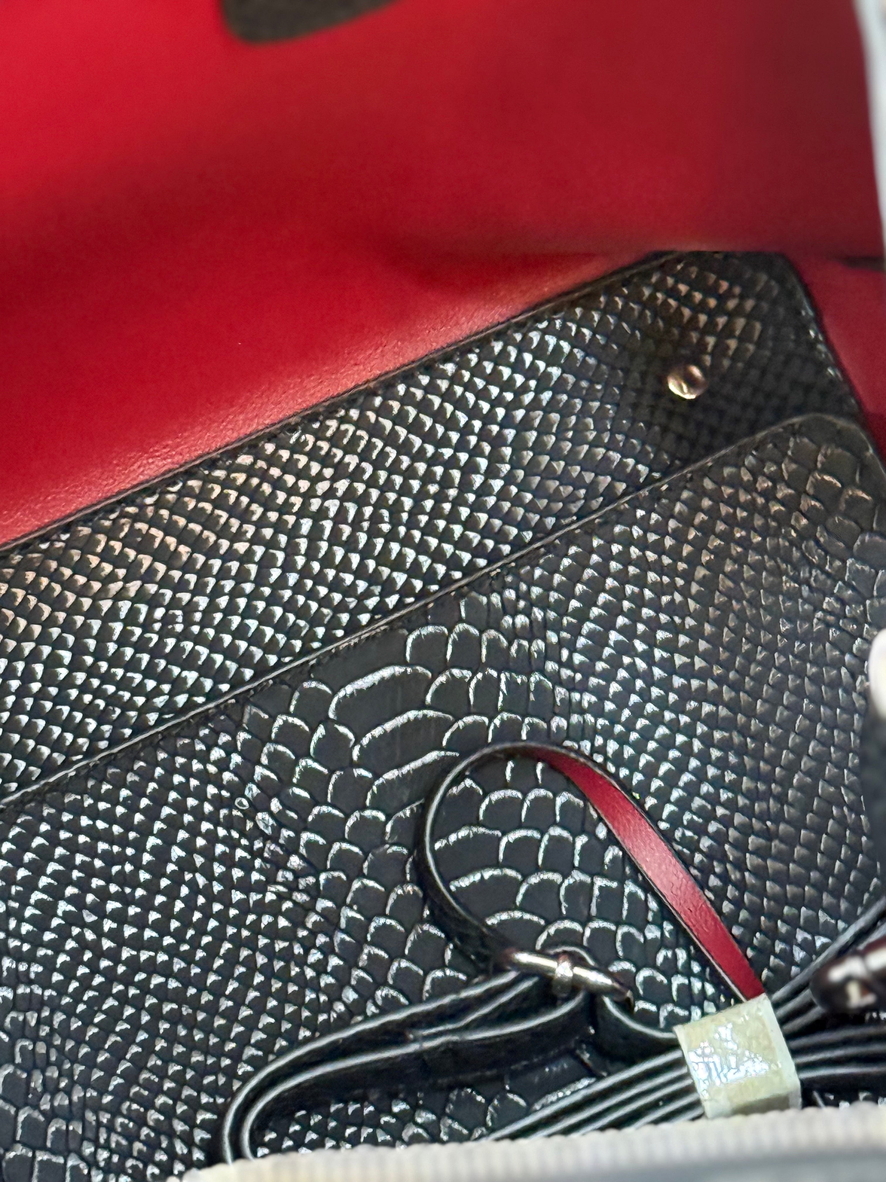 Big leather luxury bag