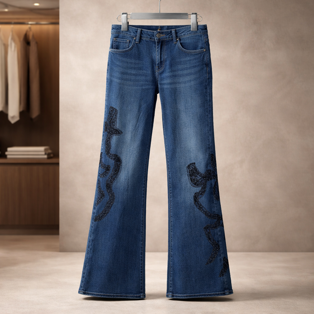 Midnight Edge Flared Jeans