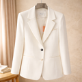 Minimal Button Blazer