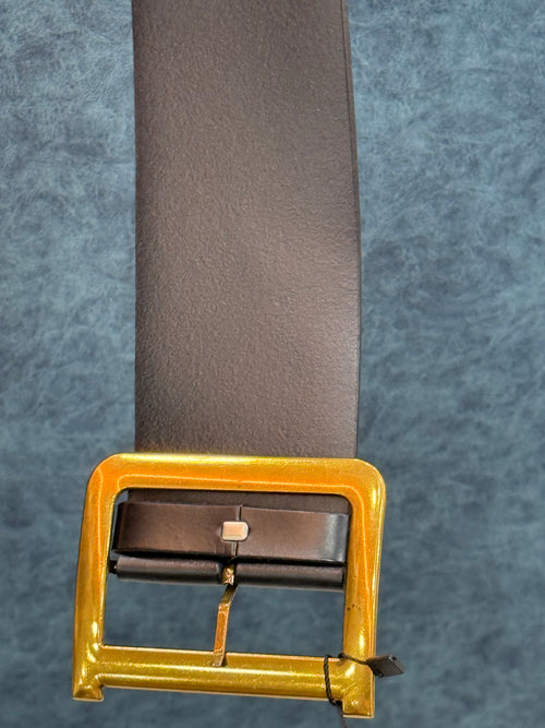 Big Leather Black Belt