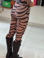 Bold print jumpsuit