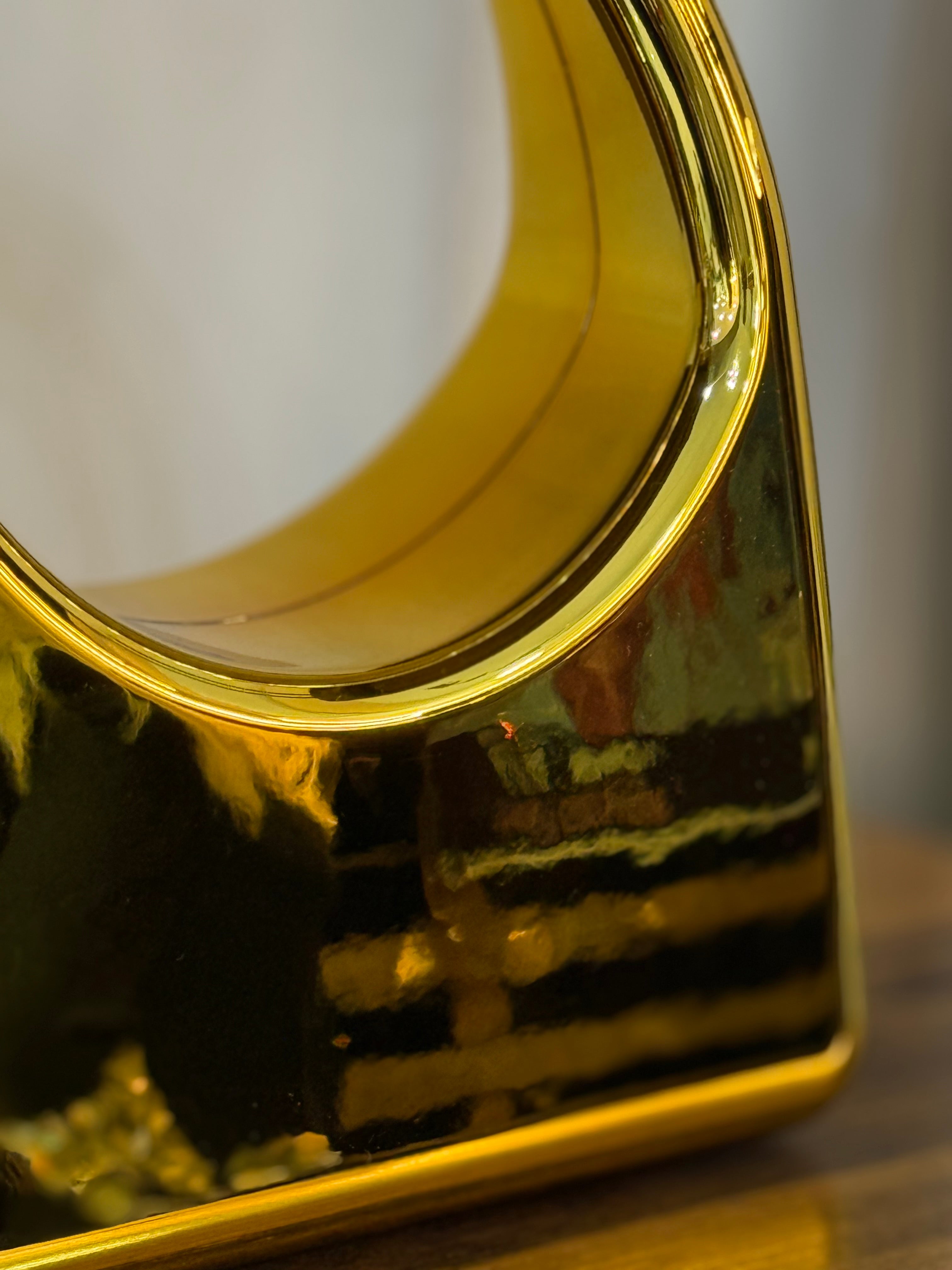 Dome Gold Mirror Bag