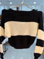 2 pieces Wool cardigan & top set