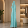 Mint Full Sequin Gown