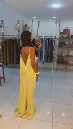 Golden Glow Gown
