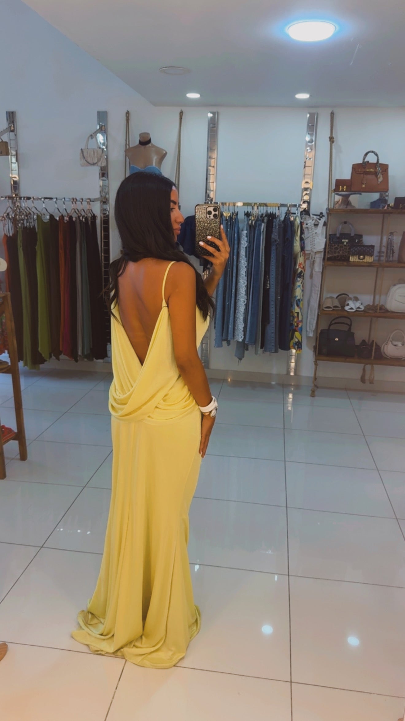 Golden Glow Gown