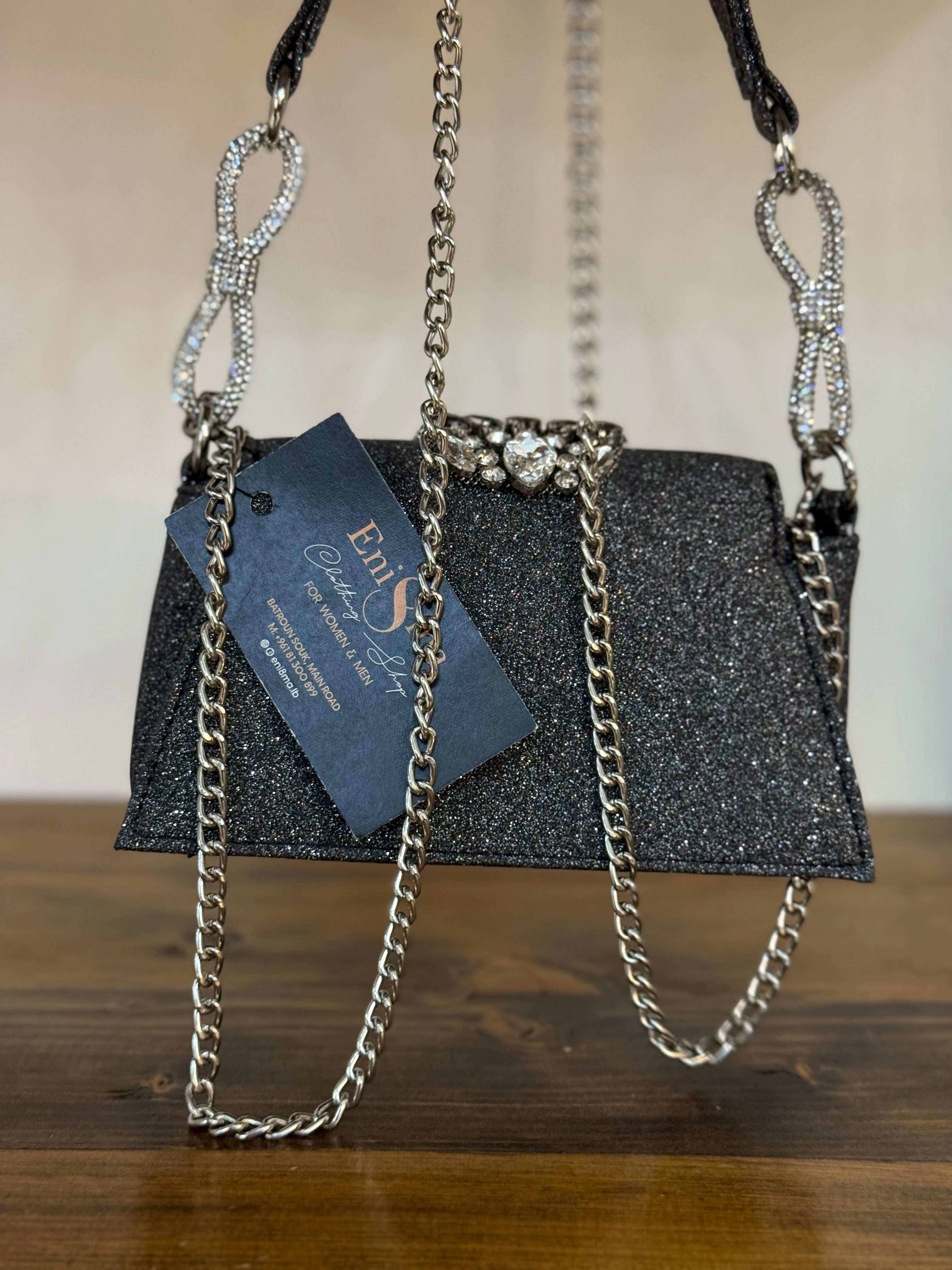 Glitter Small Clutch