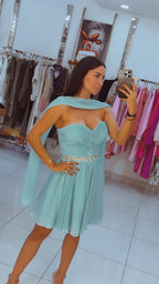 Chiffon Mini Dress