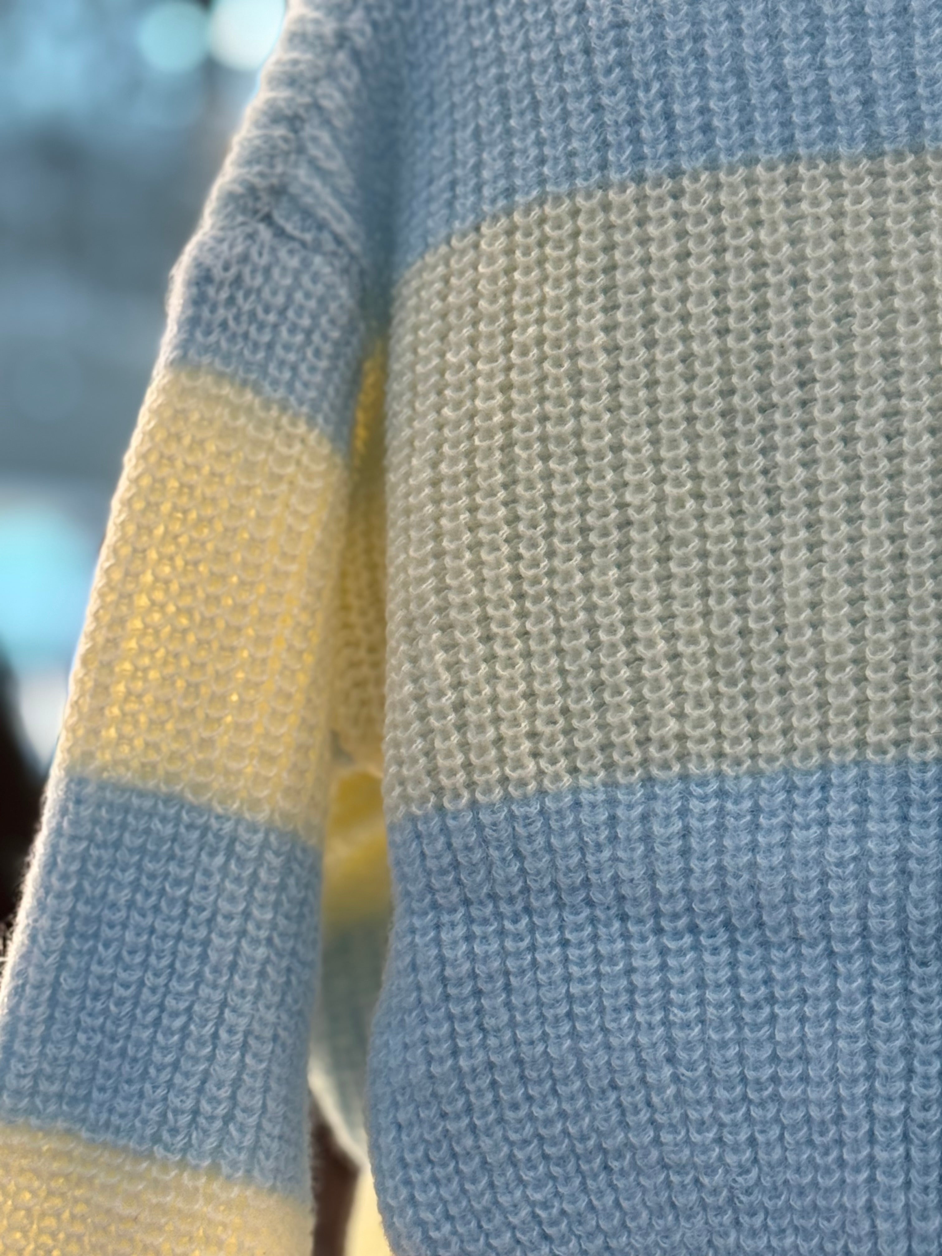 2 pieces Wool cardigan & top set