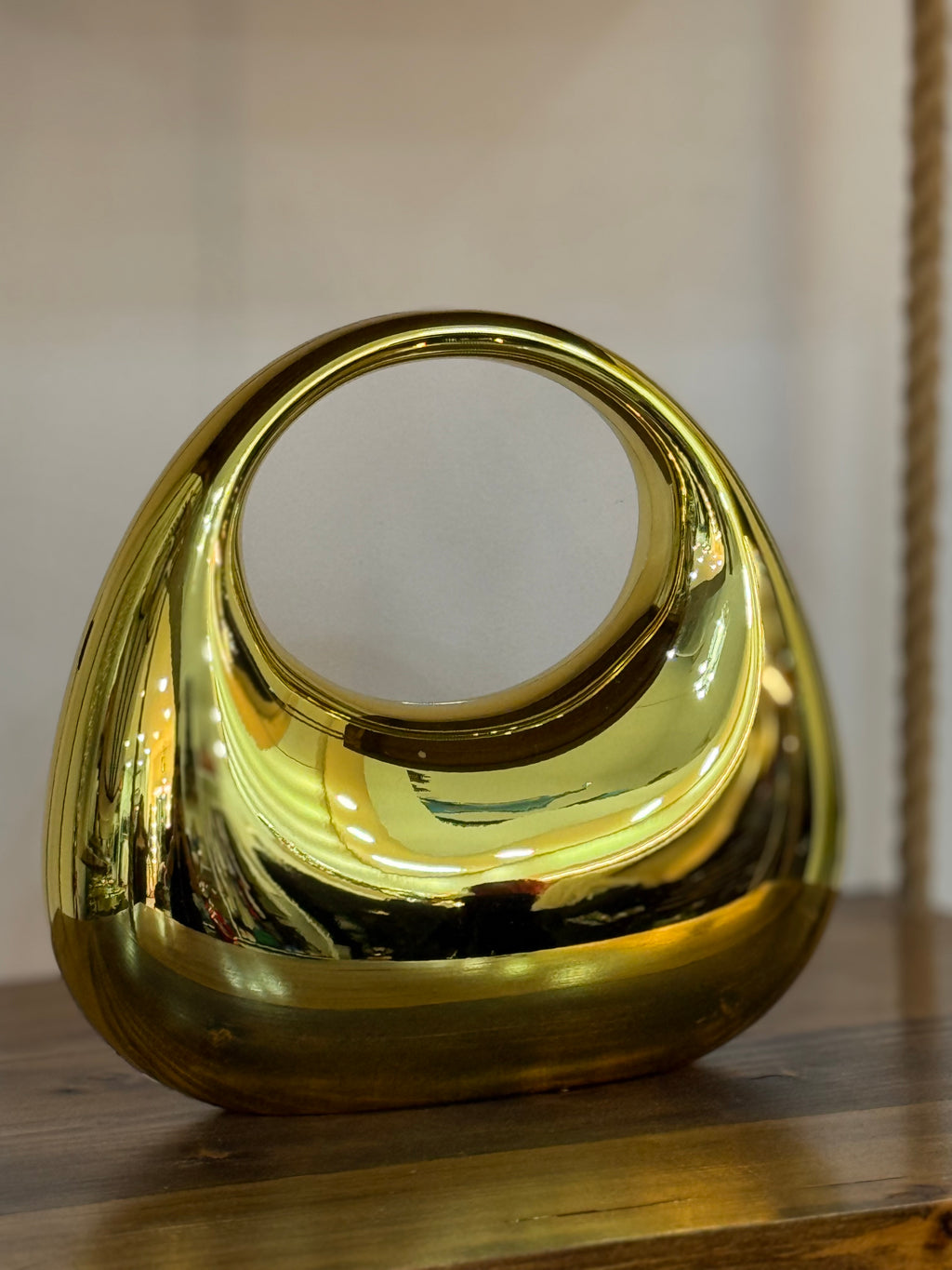 Mirror Round Bag