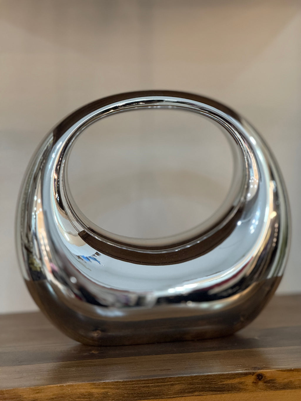 Mirror Round Bag