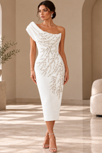 Crystal Embellished Bandage Dress