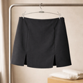 Cotton Skirt-Short Hybrid