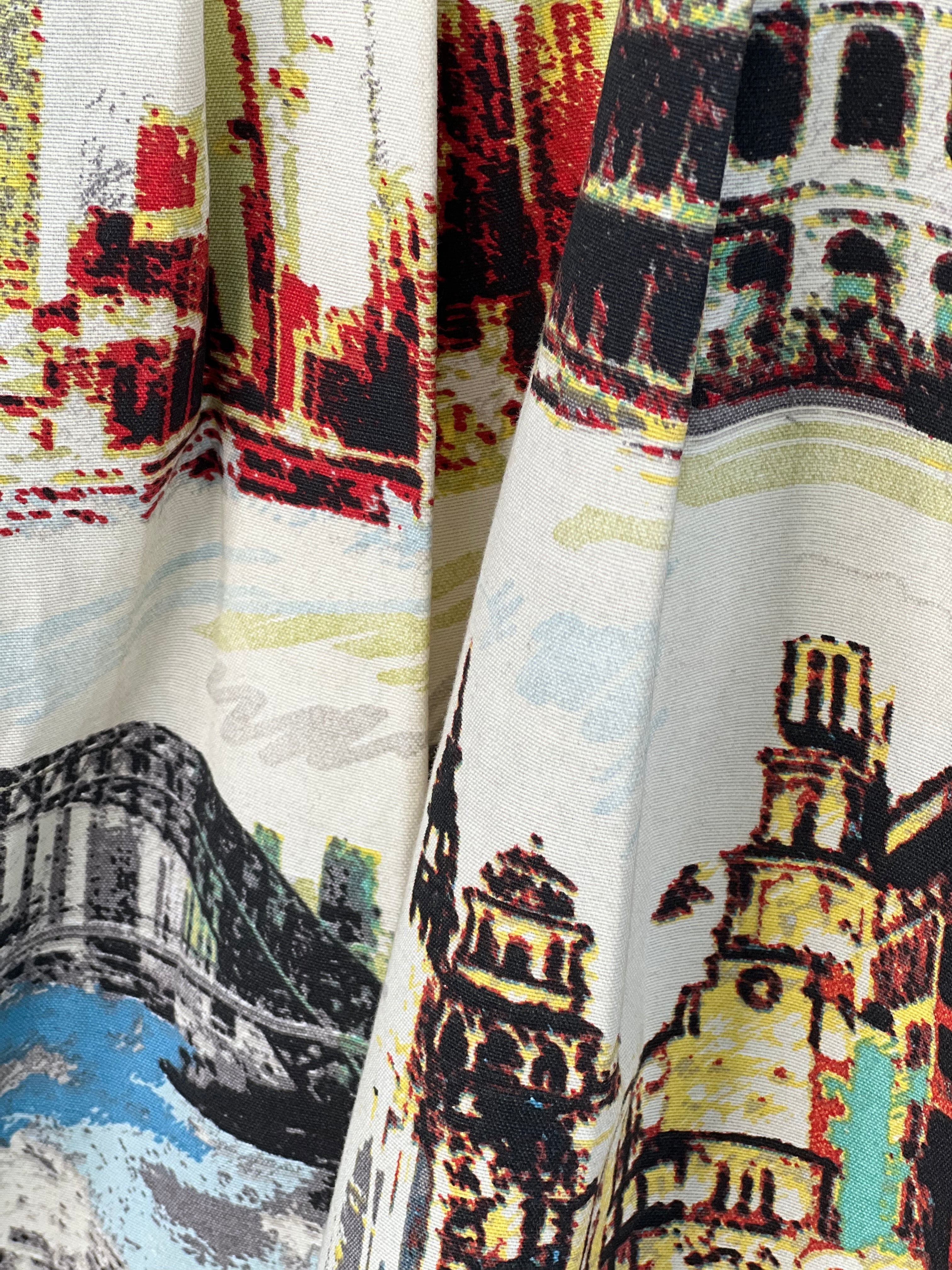 Paris Romance Print Skirt – Eiffel Tower Edition