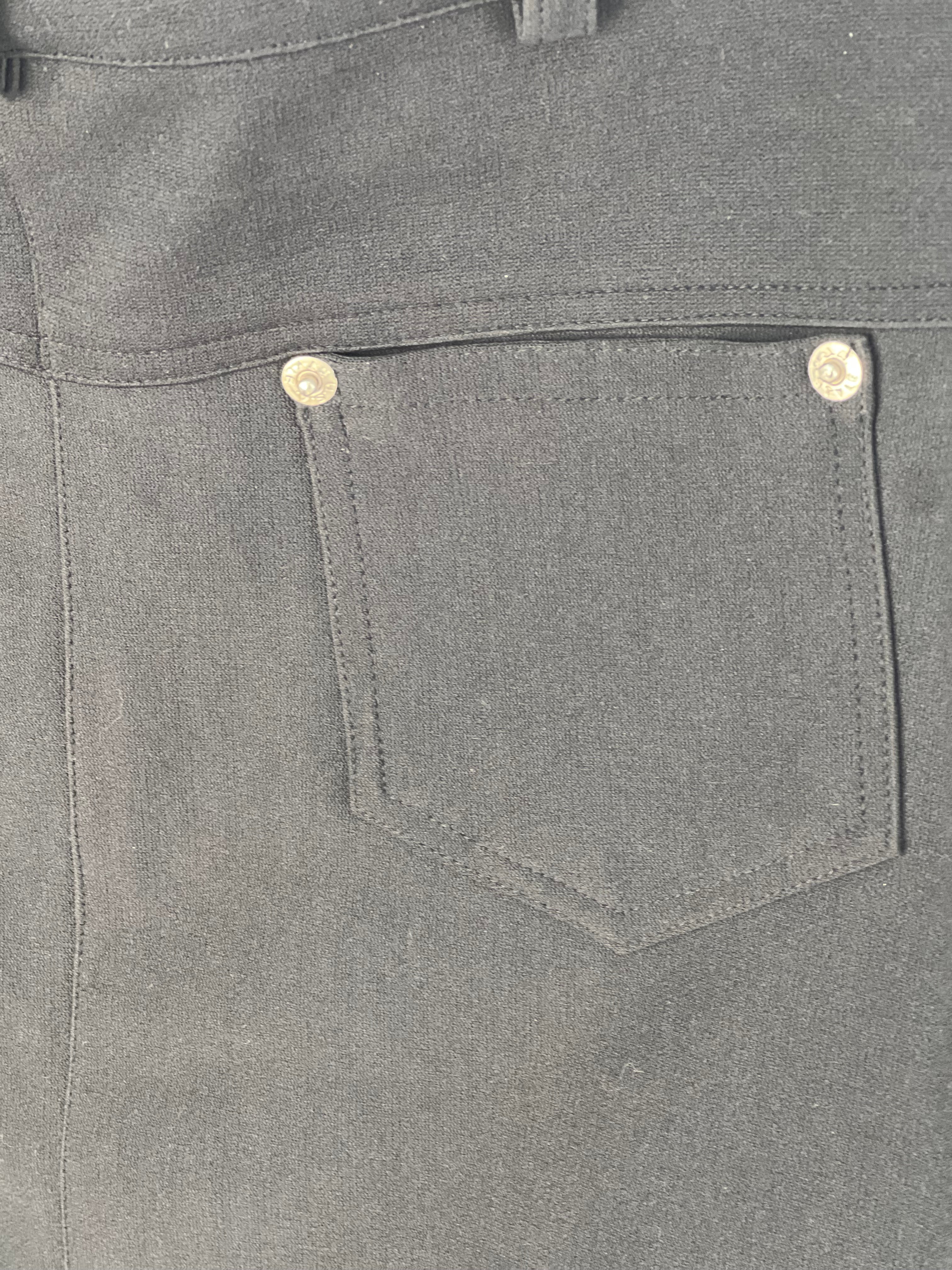 Elastic Black Slim Skirt