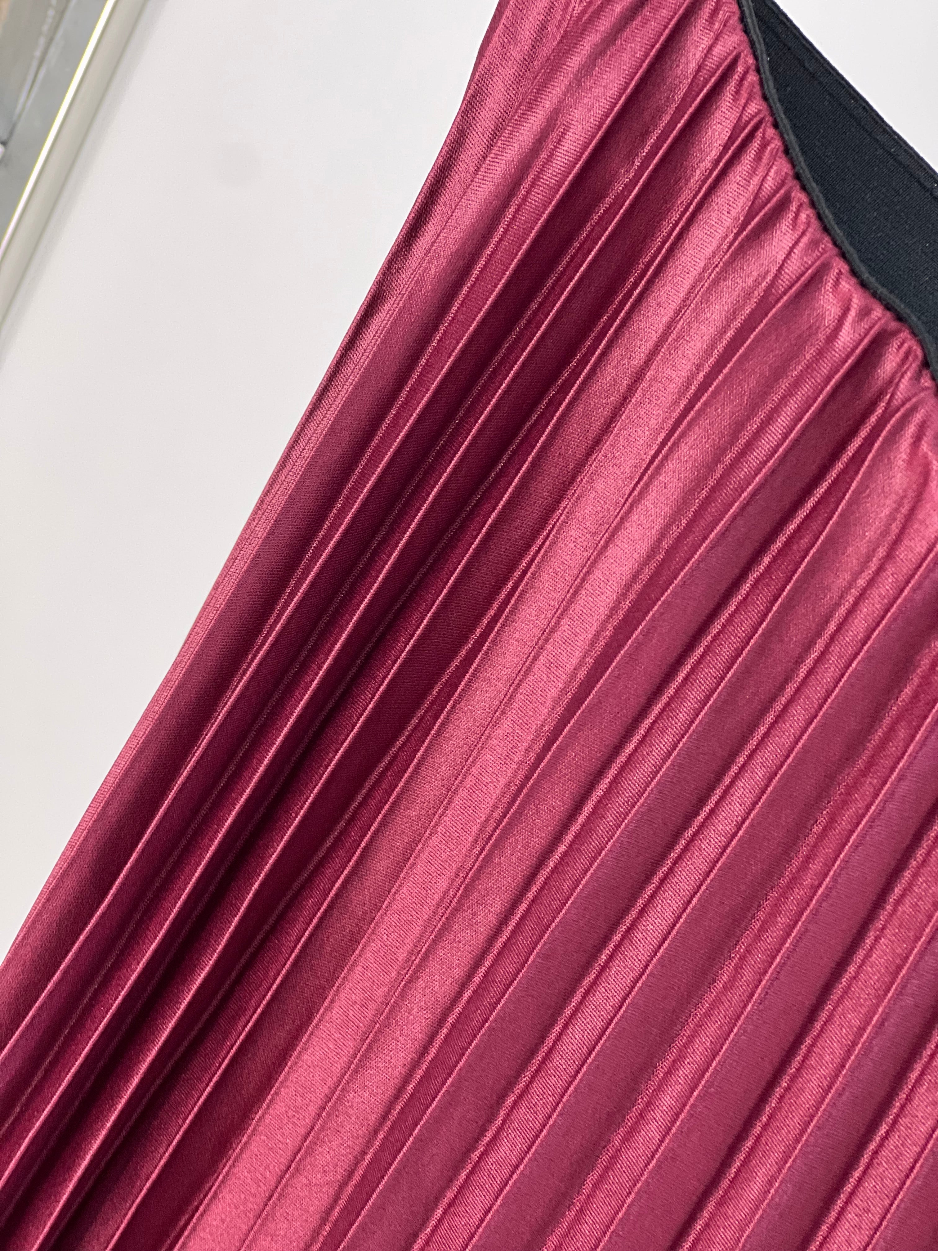 Timeless Movement: Plissé Maxi Skirt