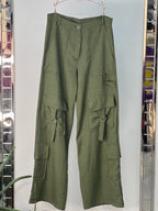 Linen Cargo Pant