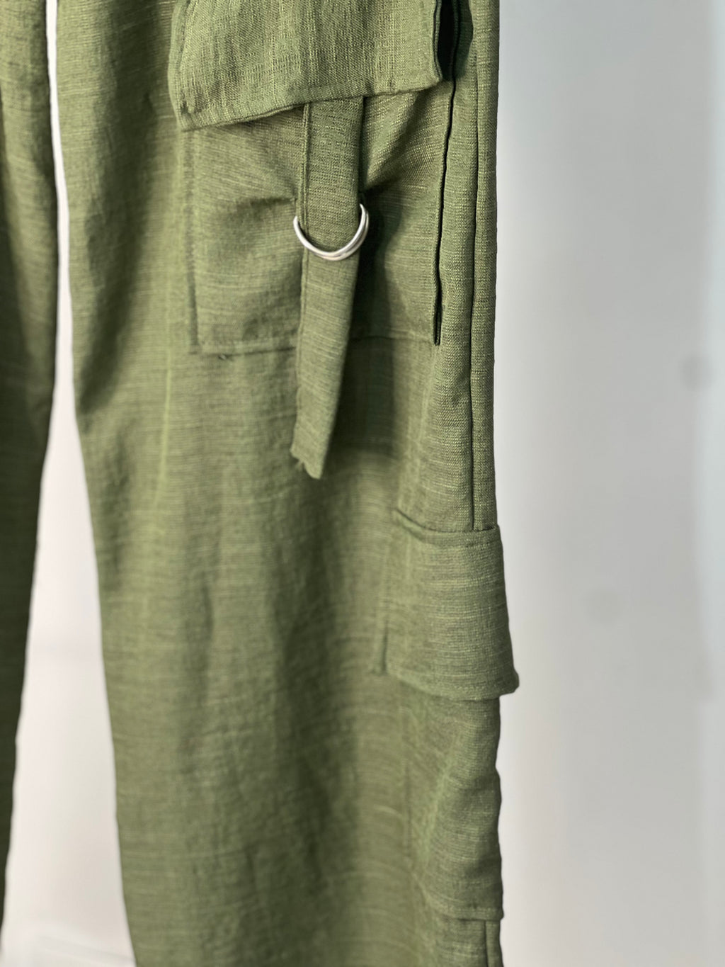 Linen Cargo Pant