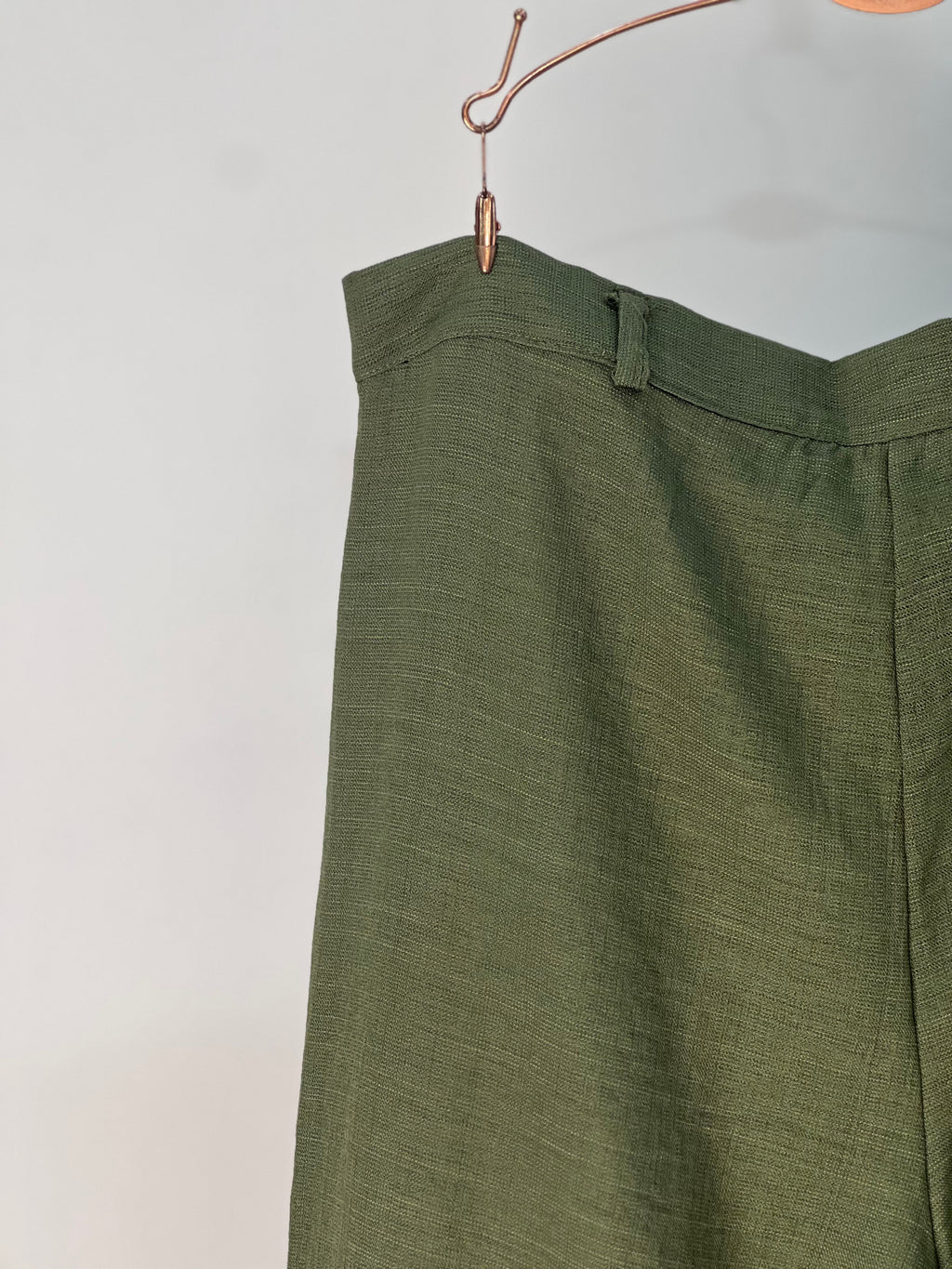 Linen Cargo Pant