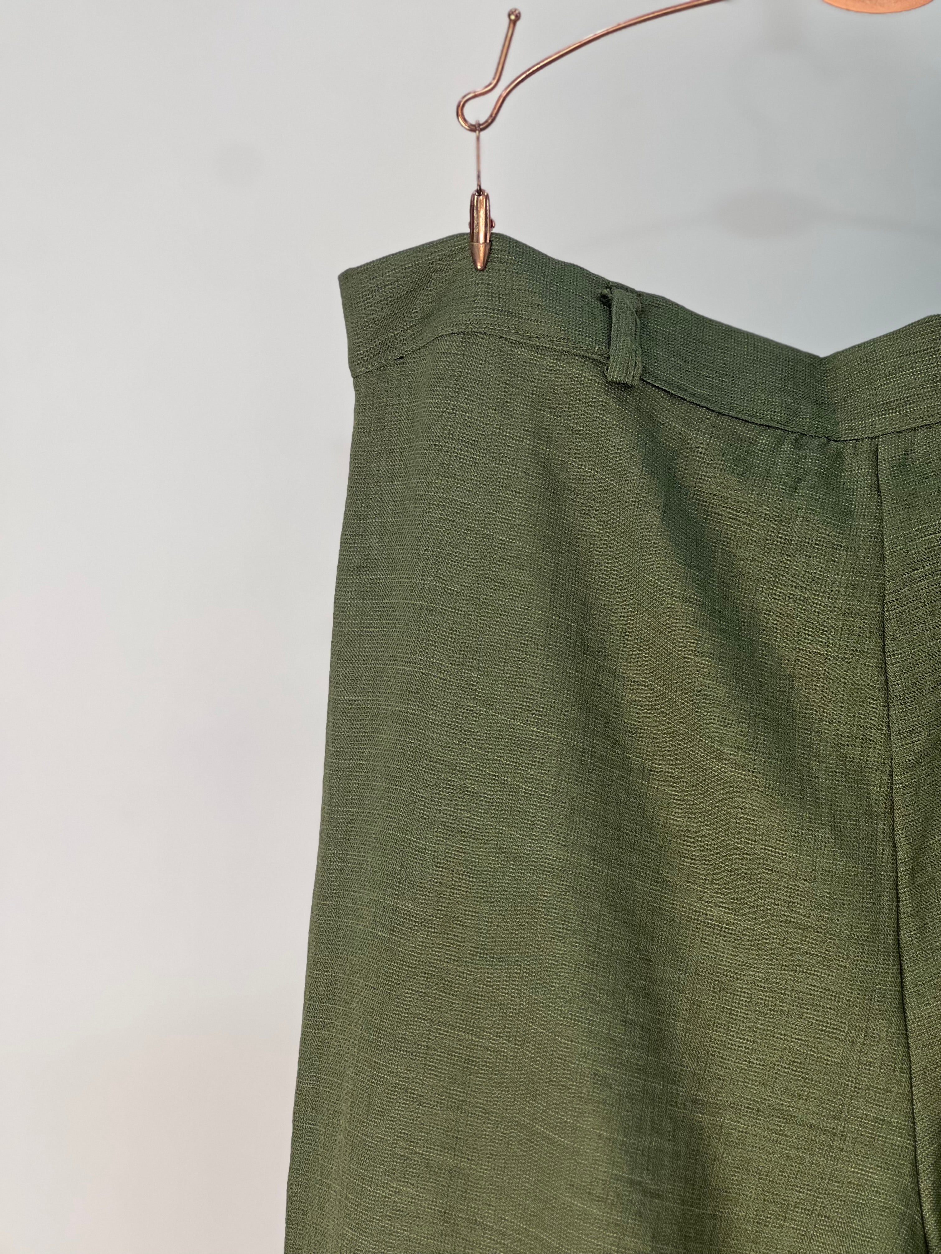Linen Cargo Pant