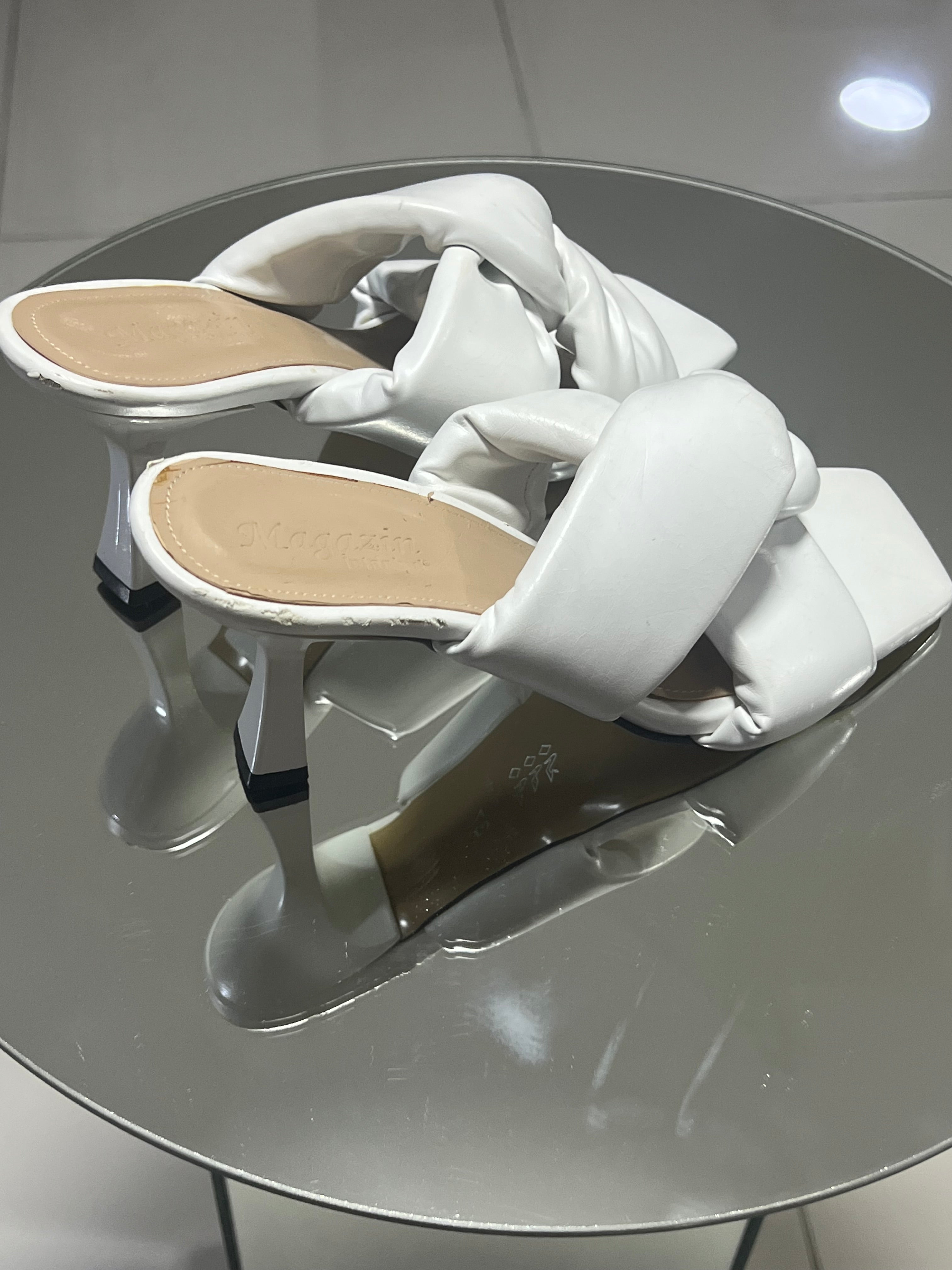 Soft Steps in White