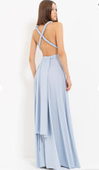 Criss-Cross Back Maxi Dress
