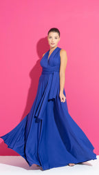 Criss-Cross Back Maxi Dress