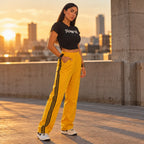 Sporty Striped Jogger Pants
